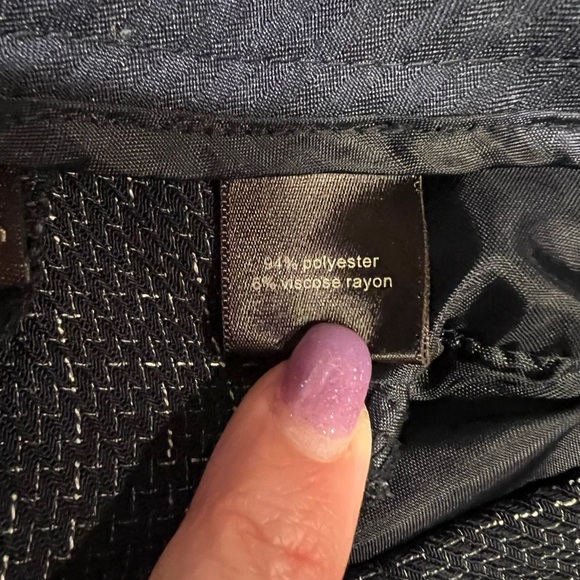 The Limited Collection Cassidy Fit Dress Pants Women's size 6 Black/white - Picture 6 of 7